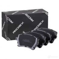 Тормозные колодки, комплект RIDEX 402b0643 EM N6X0 1437658908 - Изображение 2