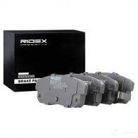 Тормозные колодки, комплект RIDEX 1437658974 4WVCR F 402b0539 - Изображение 2