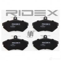 Тормозные колодки, комплект RIDEX 402b0079 1437659992 H 26YXY8 - Изображение 3