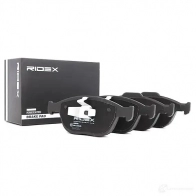 Тормозные колодки, комплект RIDEX 402b0353 AJ 2J5 1437659994 - Изображение 2