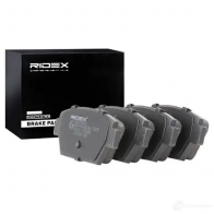 Тормозные колодки, комплект RIDEX 402b0608 1437649170 GF2Z B - Изображение 2