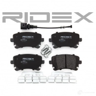 Тормозные колодки, комплект RIDEX 1437659321 402b0155 CHLO 8R - Изображение 3