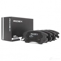 Тормозные колодки, комплект RIDEX XUE JKF 402b0177 1437659589 - Изображение 2