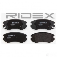 Тормозные колодки, комплект RIDEX XUE JKF 402b0177 1437659589 - Изображение 3