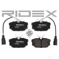 Тормозные колодки, комплект RIDEX XMOOAG W 402b0201 1437652323 - Изображение 3