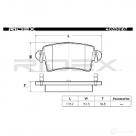 Тормозные колодки, комплект RIDEX VIU RQL 402b0167 1437659094 - Изображение 5