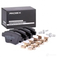 Тормозные колодки, комплект RIDEX 402b1373 LT0D5 5G 1437658160 - Изображение 2