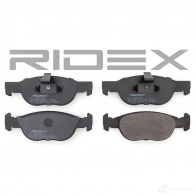 Тормозные колодки, комплект RIDEX 402b0285 1437658880 I5I 6U6 - Изображение 3