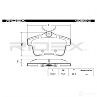 Тормозные колодки, комплект RIDEX TF8 TDY 402b0543 1437657571 - Изображение 3