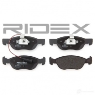 Тормозные колодки, комплект RIDEX 402b0122 7R4OU V 1437659069 - Изображение 3