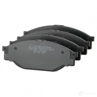 Тормозные колодки, комплект RIDEX 402b1023 1437660445 F38YLP A - Изображение 3