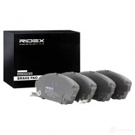 Тормозные колодки, комплект RIDEX ECG 6MS6 1437658839 402b0840 - Изображение 2