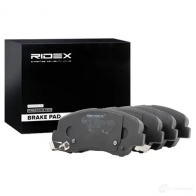 Тормозные колодки, комплект RIDEX 1437660441 402b0524 0VZ 9I - Изображение 2