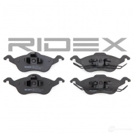 Тормозные колодки, комплект RIDEX 1437660449 H7R7XF X 402b0017 - Изображение 4