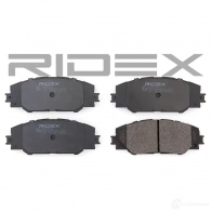 Тормозные колодки, комплект RIDEX 402b0241 4ZQRN ES 1437659781 - Изображение 3