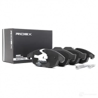 Тормозные колодки, комплект RIDEX 402b0181 1437659997 JB DDLF - Изображение 2