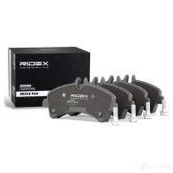 Тормозные колодки, комплект RIDEX 1437659865 402b0552 6VFG3 1G - Изображение 2