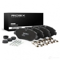 Тормозные колодки, комплект RIDEX 402b0675 1437659616 WO VNOE - Изображение 2