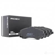 Тормозные колодки, комплект RIDEX O4 KZW2 1437660050 402b0257 - Изображение 2