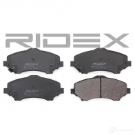 Тормозные колодки, комплект RIDEX O4 KZW2 1437660050 402b0257 - Изображение 3