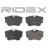 Тормозные колодки, комплект RIDEX 1437649209 402b0124 07PR OV - Изображение 3