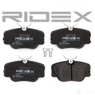 Тормозные колодки, комплект RIDEX 402b0441 1437658463 Q NIYK4 - Изображение 3