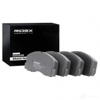 Тормозные колодки, комплект RIDEX EB6SV 5 1437658848 402b1007 - Изображение 2