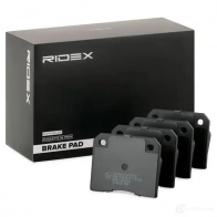 Тормозные колодки, комплект RIDEX 402b0970 1437659083 GYF4 UNR - Изображение 2