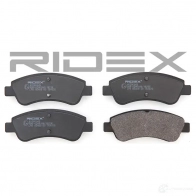 Тормозные колодки, комплект RIDEX 1437658125 402b0049 UR EVC - Изображение 3