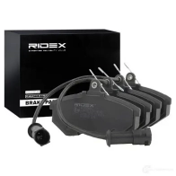 Тормозные колодки, комплект RIDEX 402b0663 1437660234 53OR S - Изображение 2