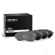 Тормозные колодки, комплект RIDEX 402b0614 1437652704 0 KRS4 - Изображение 2