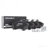 Тормозные колодки, комплект RIDEX 402b0059 22 74DQ 1437659306 - Изображение 2