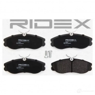 Тормозные колодки, комплект RIDEX 402b0195 1437658636 0 4M6QL - Изображение 3