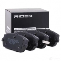 Тормозные колодки, комплект RIDEX 9L C1ZO 1437658497 402b0590 - Изображение 2