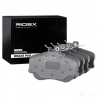 Тормозные колодки, комплект RIDEX 1437659556 8LZD 4 402b0170 - Изображение 4