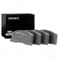 Тормозные колодки, комплект RIDEX 1437658467 B CXFEQ 402b0593 - Изображение 2