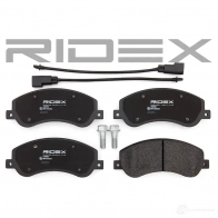 Тормозные колодки, комплект RIDEX R BF45A 1437659869 402b0283 - Изображение 3