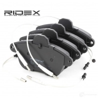 Тормозные колодки, комплект RIDEX C 1B2R 402b1030 1437659671 - Изображение 1