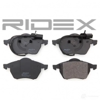 Тормозные колодки, комплект RIDEX 1437660287 402b0034 M42 KT - Изображение 3