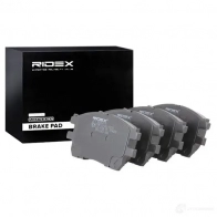 Тормозные колодки, комплект RIDEX 1437659601 JA 3HS 402b0976 - Изображение 2