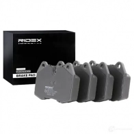Тормозные колодки, комплект RIDEX 402b0490 1437659776 V LSVS - Изображение 2