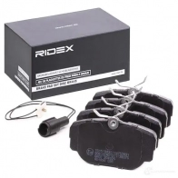 Тормозные колодки, комплект RIDEX 1437659054 OS 9CUU 402b1360 - Изображение 2