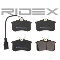 Тормозные колодки, комплект RIDEX 402b0067 1437651556 WU5X 9Y - Изображение 4