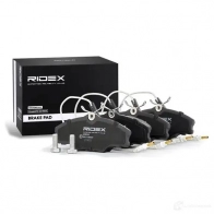 Тормозные колодки, комплект RIDEX 402b0743 1437660282 5 7GU7A - Изображение 2