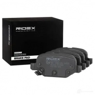 Тормозные колодки, комплект RIDEX 402b0832 1437649288 EYR 0XK - Изображение 2