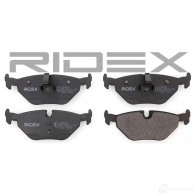 Тормозные колодки, комплект RIDEX 402b0088 QA GCAG6 1437649712 - Изображение 3