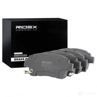 Тормозные колодки, комплект RIDEX 1437651552 KR WXS 402b0698 - Изображение 2