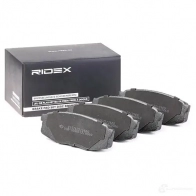 Тормозные колодки, комплект RIDEX 7MNHIB 5 1437658968 402b1005 - Изображение 2