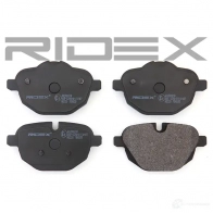 Тормозные колодки, комплект RIDEX 402b0318 1437658898 5JCE D2E - Изображение 3