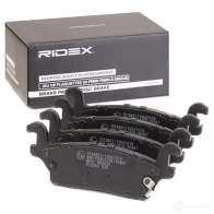 Тормозные колодки, комплект RIDEX 402b1172 1437659545 H0X AD - Изображение 2